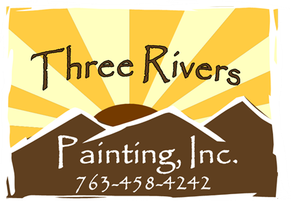 Three Rivers Painting, Inc. logo and illustration